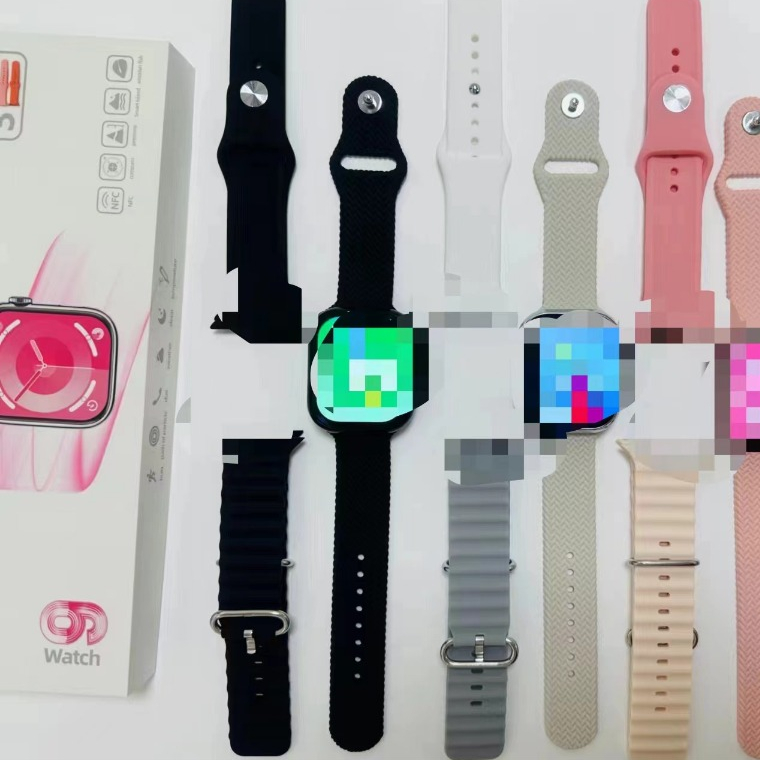 LG69 ProMax สมาร์ทวอทช์ 3 สายนาฬิกากีฬาฟิตเนส NFC เกมโทรศัพท์เตือนข้อมูลการโทร เกาะอัจฉริยะ