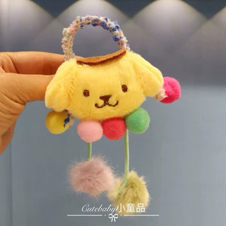 ยางมัดผม ปอมปอม ตัวกาตูนน่ารัก รหัสY49