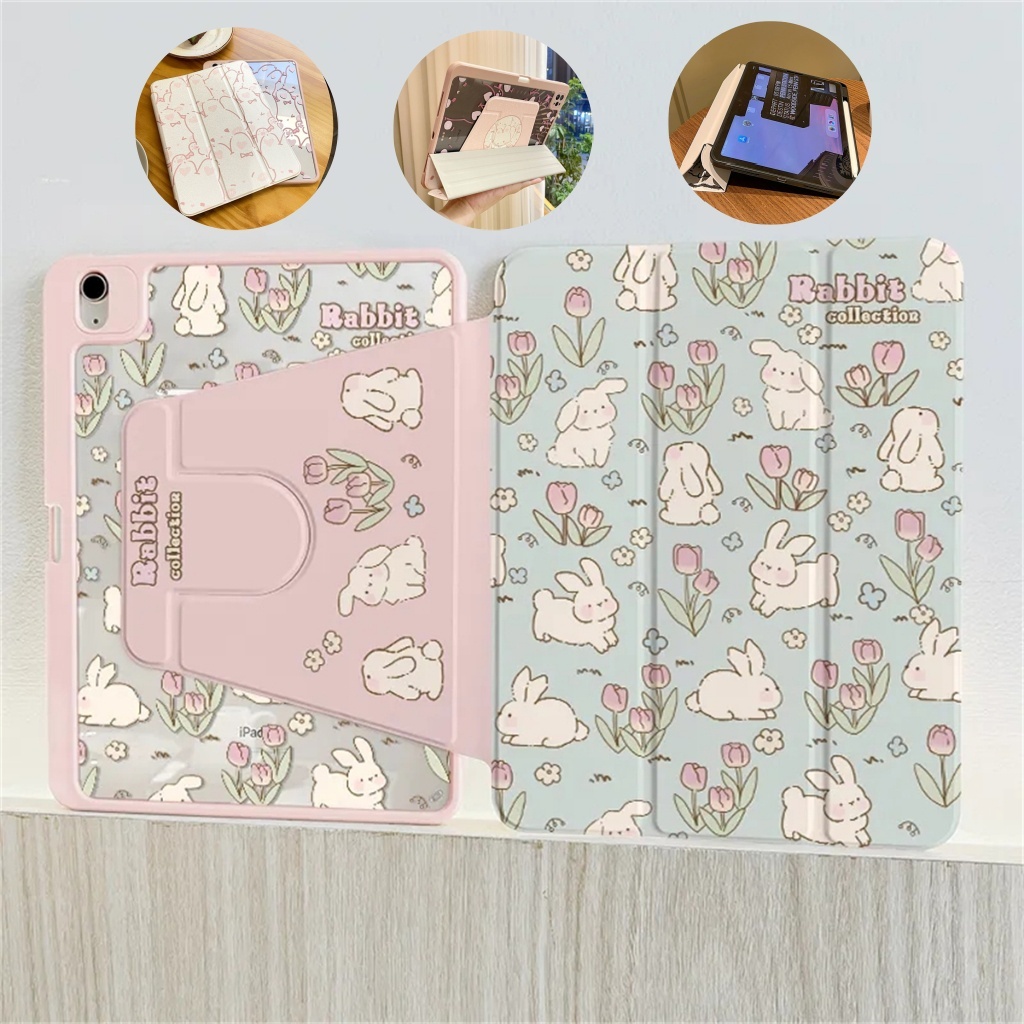 หมุนได้ 360 เคสipad gen10 (เคสไอแพดเจน 11 2025 ) air5 A ir4 / เคสipad Pro 11  gen7/8/9 10.2 เคสไอแพด