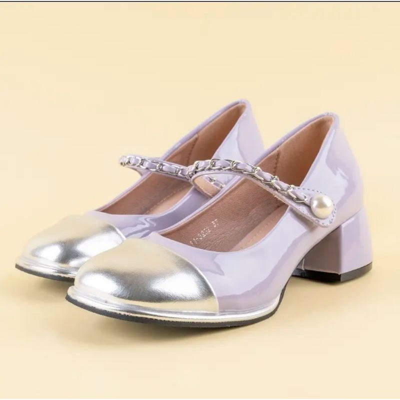 🦄 รองเท้า ทรงmary jane สไตล์ฝรั่งเศษสีพาสเทล สดใส น่ารัก เจ้าหญิงมากๆ แบรนด์ Mellow Co.