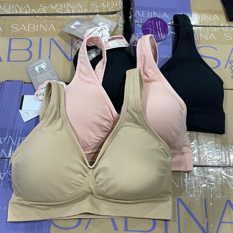 พร้อมส่ง Sabina เสื้อชั้นใน Seamless Fit รุ่น Soft Collection ( ไม่มีโครง ) รหัส SBXK257,SBXK258