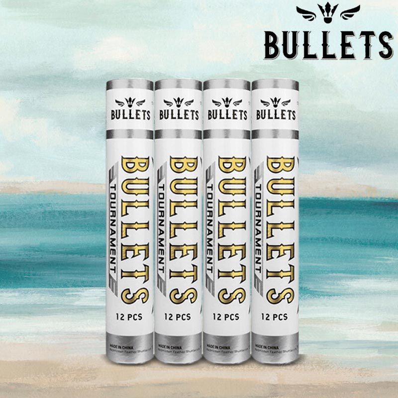 【 ของแท้ 💯% 】 ลูกแบดมินตัน BULLETS TOURNAMENT NO. 1 (BULLETS-001)