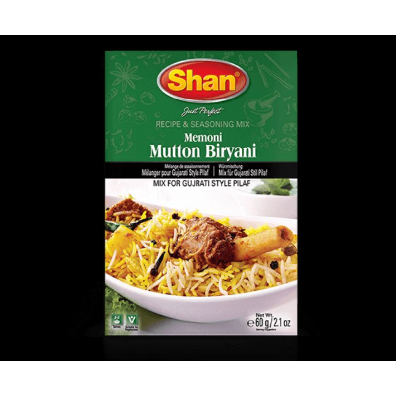 Shan Memoni Mutton Biryani 65g (Fresh Stock)