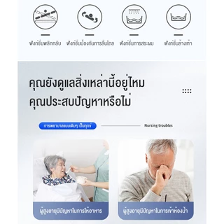 【จัดส่งในวันเดียวกัน】เตียงผู้ป่วย ปรับได้ เตียงยกปรับระดับได้ด้วยมือสำหรับผู้ป่วยอัมพาตและเตียงฟื้นฟูสมรรถภาพผู้สูงอายุ