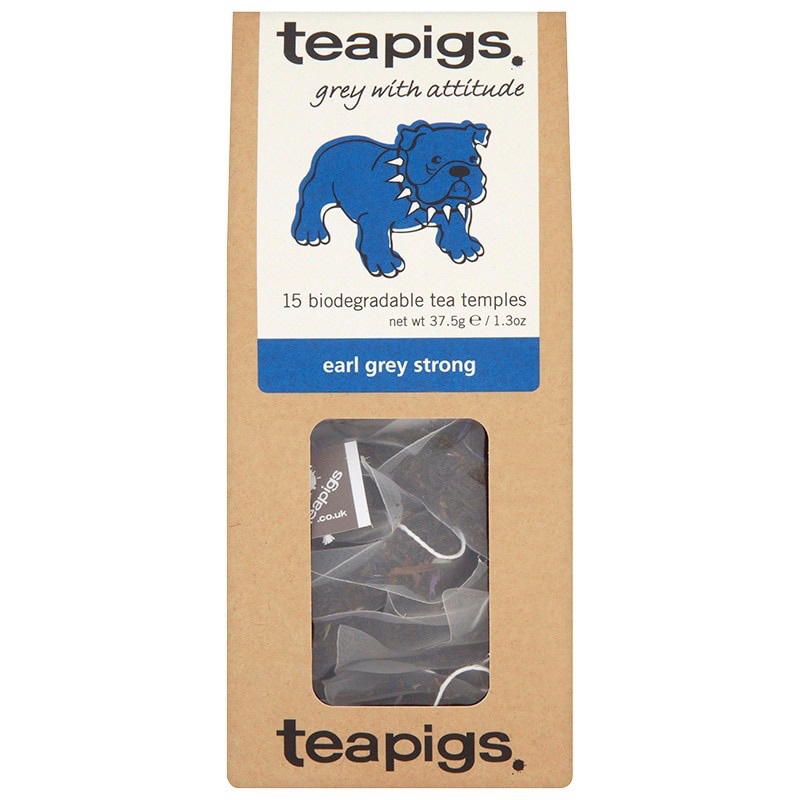 Teapigs Earl Grey Strong ชาดำปรุงสำเร็จรุปชนิดใบ