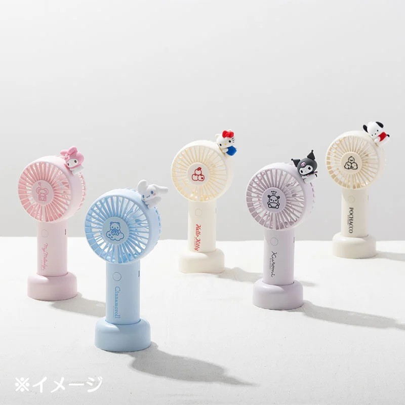 พัดลมพกพา พัดลมมือถือ พัดลมมินิ พกพาง่าย ของแท้จากช้อป sanrio ญี่ปุ่น