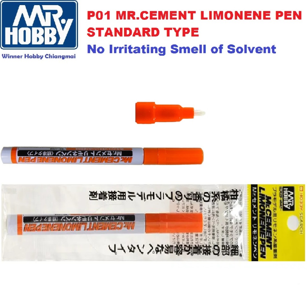 Mr. Hobby PL01 MR.CEMENT LIMONENE PEN STANDARD TYPE 3ml