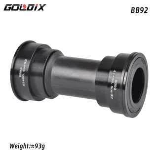 GOLDIX BB68 / BB92 ชุดกระโหลกสำหรับขาจาน จักรยานกระโหลกกลวง1.37/24มม. สำหรับจักรยานเสือภูเขา เสือหมอบ อะไหล่จักรยาน