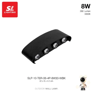 SL LIGHTING | Outer Space โคมไฟติดผนังภายนอก LED 4W & 5.5W & 8W 3000K วัสดุ ABS รุ่น TER-06 (2P,3P,4P)