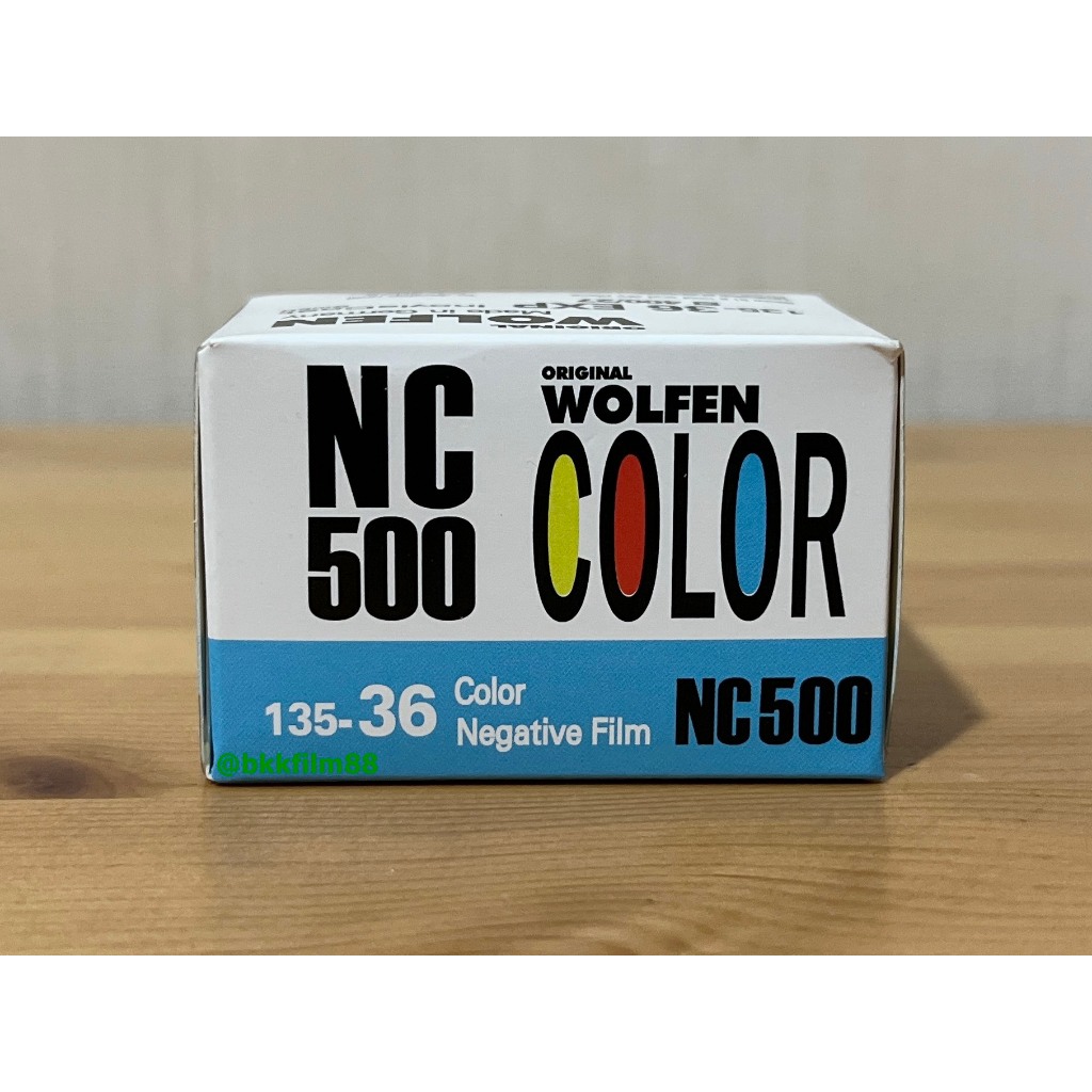 ฟิล์มสี WOLFEN NC500 35mm 36exp Color Film 135-36 ฟิล์ม ORWO