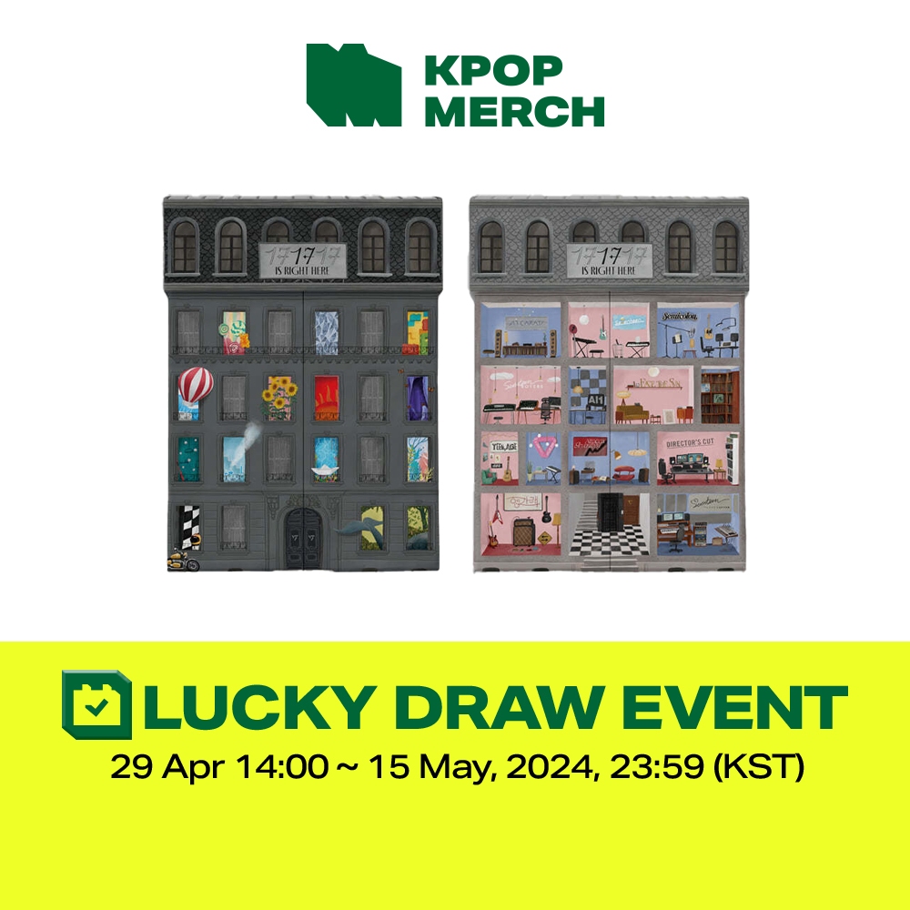 (KPOPMERCH LUCKY DRAW EVENT) SEVENTEEN - Best Album [ 17 Is Right Here ]