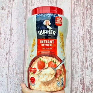Quaker instant oatmeal ข้าวโอ๊ต สำเสร็จรูป 1000 กรัม 2 สูตร …
