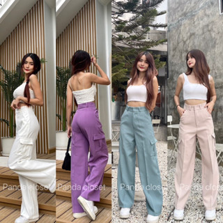 𝐍𝐄𝐖 𝐀𝐑𝐑𝐈𝐕𝐀𝐋 PD17 กางเกงคาร์โก้กระเป๋ากล่องพร้อมส่ง🛒