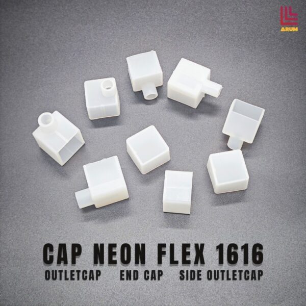 จุกปิดหัว-ท้าย สำหรับไฟเส้น Neon flex 1616 - End Cap Neon Flex 1616