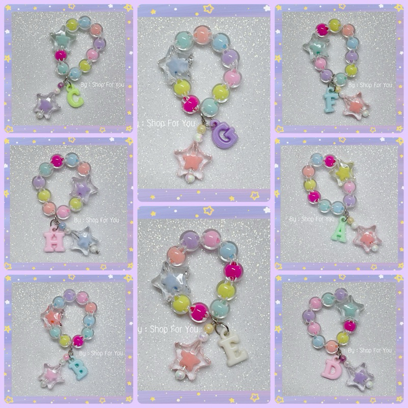 สายรัดเข็มขัด🎀นักเรียนนักศึกษา🎀ตัวอักษรA-Z💫D.I.Y.Hand made