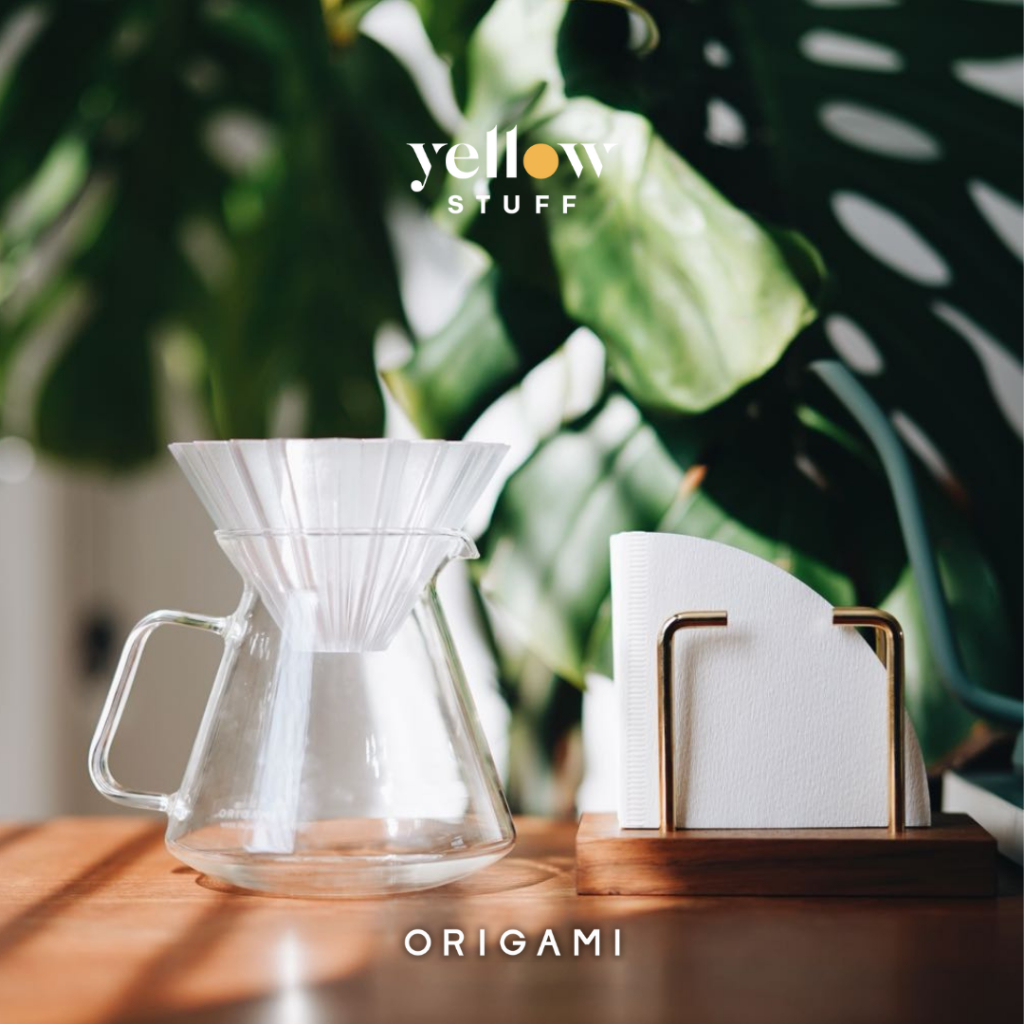 ORIGAMI Glass Server Dripper Set เซ็ทดริปกาแฟ