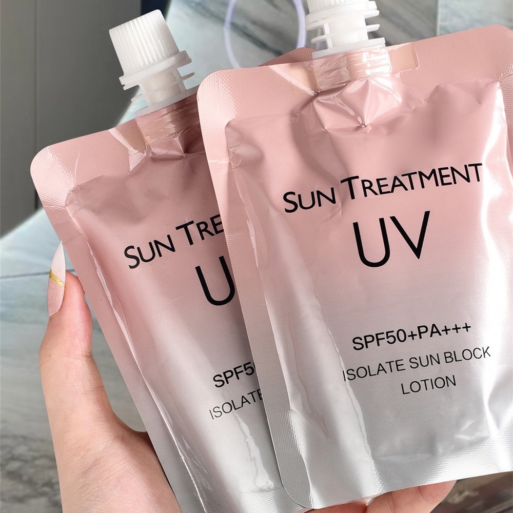 N435 ครีมกันแดดนมวัว สำหรับผิวกาย SPF50+ ป้องกันรังสียูวี กันน้ำ กันเหงื่อ ให้ความชุ่มชื้น 150ml