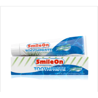 ยาสีฟันสูตรฟลูออไรด์และว่านหางจระเข้ขนาด250กรัมSmileOn