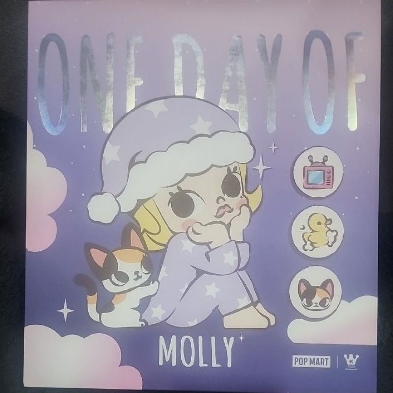 POPMART MOLLY Special set one day of molly แยกชิ้น