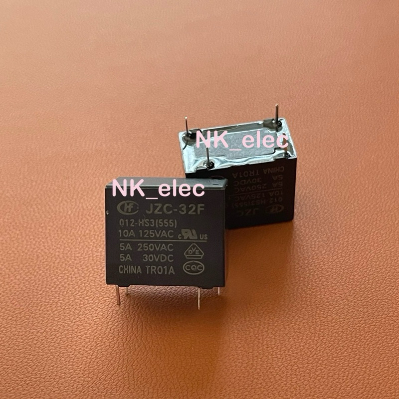 JZC-32F 012-HS3 RELAY 12VDC 4ขา มีสินค้า พร้อมส่ง