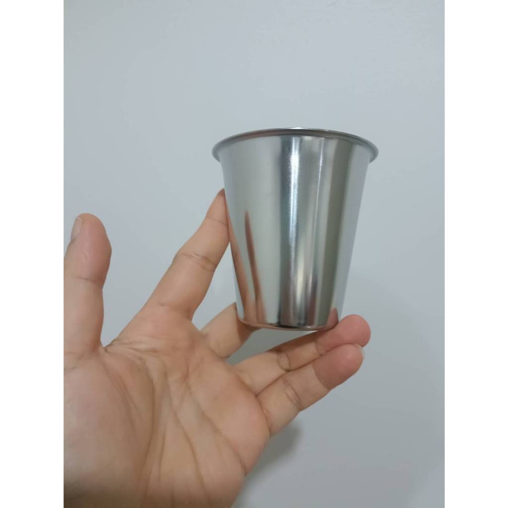 MAGNATE ถ้วยน้ำ 7 ออนซ์ , ถ้วยสแตนเลส 7 ออนซ์,ถ้วยยาน้ำ,แก้วยาน้ำสแตนเลส,Stainless Medicine Glass)