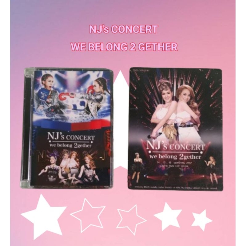 DVD NJ's CONCERT WE BELONG 2GETHER
