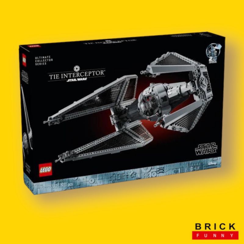 Lego 75382 TIE Interceptor เลโก้ของใหม่ ของแท้ 100% สินค้าพร้อมส่ง จัดส่งไวครับ❤️❤️❤️