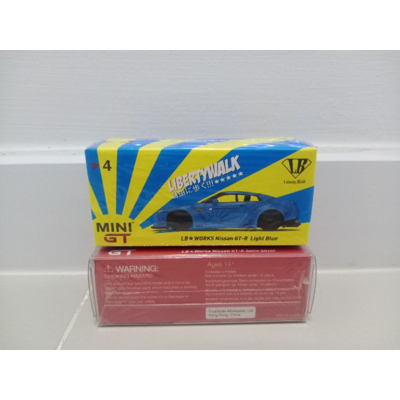 Mini gt Skyline R35 LBWK กล่องเบอร์4