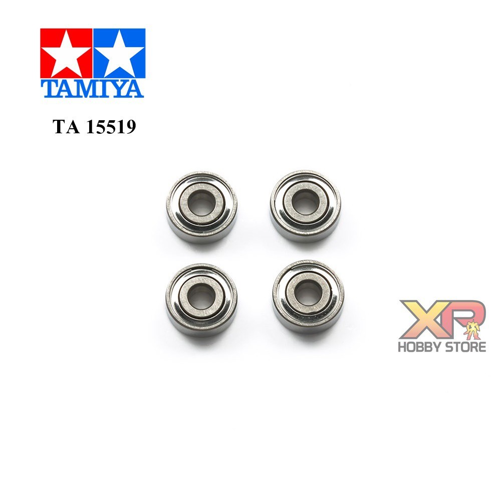 [Tamiya] HG Round Hole Ball Bearings (4 Pcs.) (TA 15519)