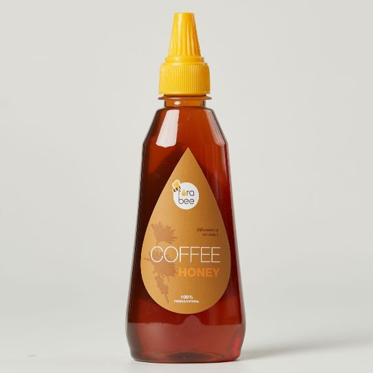 Fora Bee น้ำผึ้งจากดอกกาแฟ ขวดสามเหลี่ยม 500 กรัม