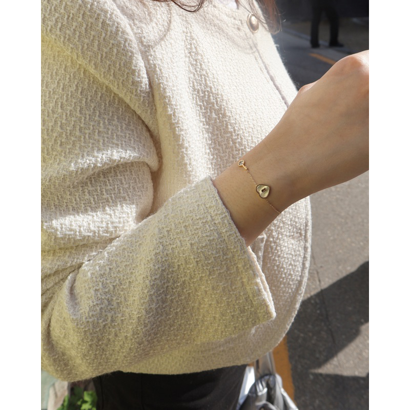 A.piece กำไล [surgical steel] Destiny bracelet