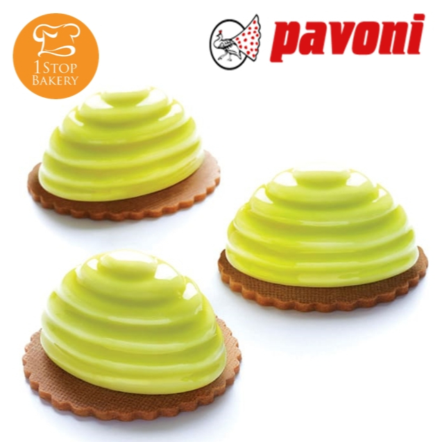 Pavoni PX4341S Pavoflex 400x300 mm 3D Pavoflex silicone mould POLLLY, 12 indents 78x56xh43 mm / พิมพ