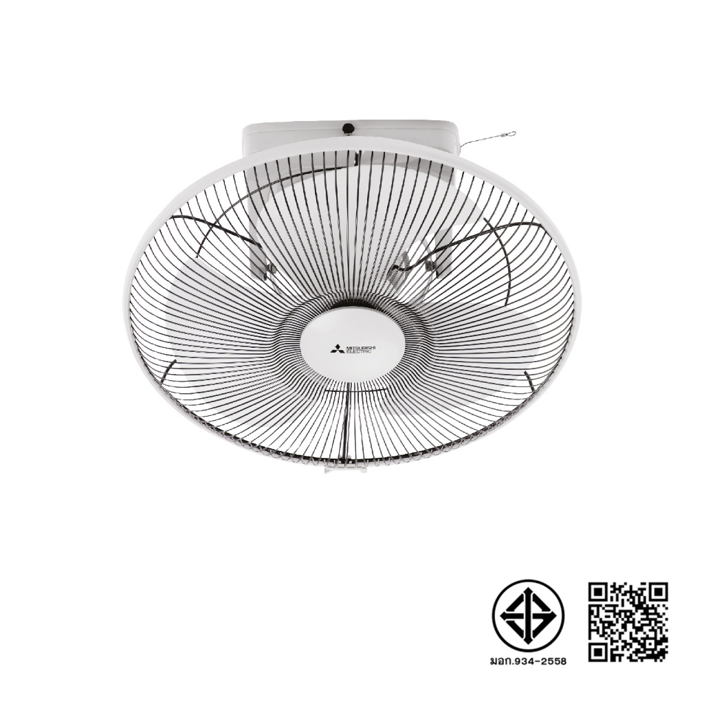 Mitsubishi พัดลมโคจร ติดเพดาน16 นิ้ว และ 18 นิ้ว CY16-GA /CY16-SA - CY18-GB/CY18-SB ( ล็อคส่าย ) รุ่