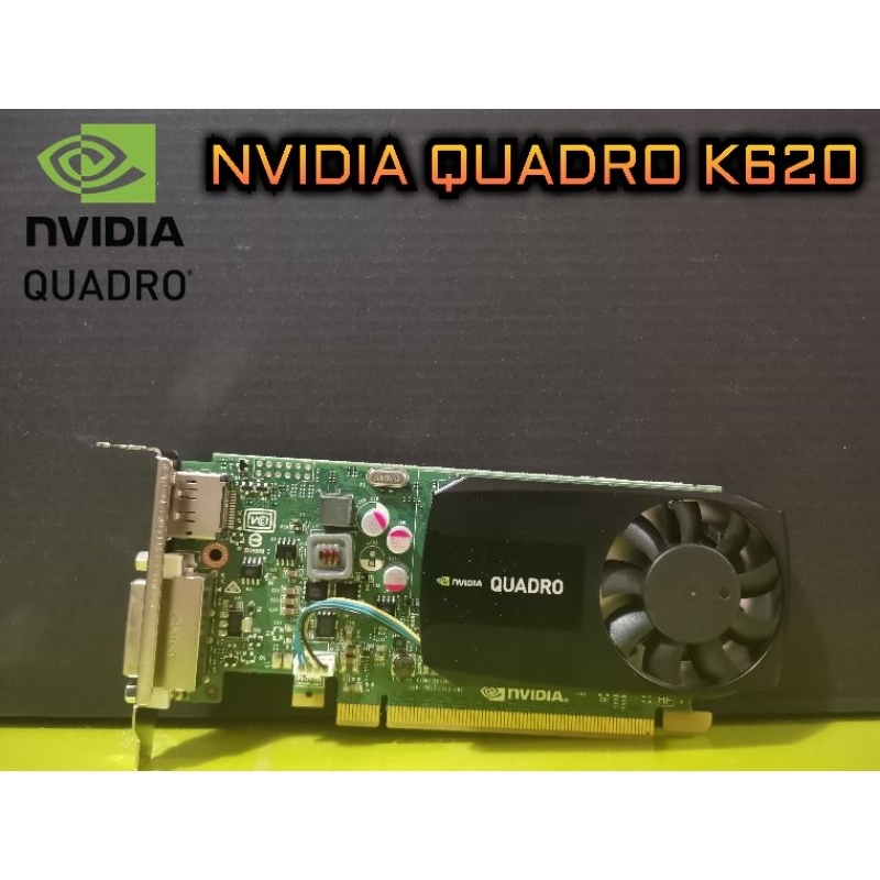 การ์ดจอ Nvidia QUADRO K620 2GB DDR3 สำหรับใส่ เคสเล็ก เคสนอน เท่านั้น (no box) มือสอง ไม่มีกล่อง