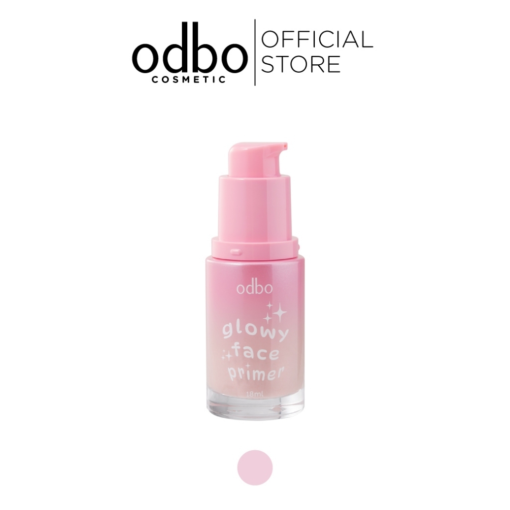 Odbo Glowy Face Primer #OD4006 โอดีบีโอ โกลวี่ เฟส ไพรเมอร์ เกลี่ยง่าย ไม่เป็นคราบ(1 ชิ้น)