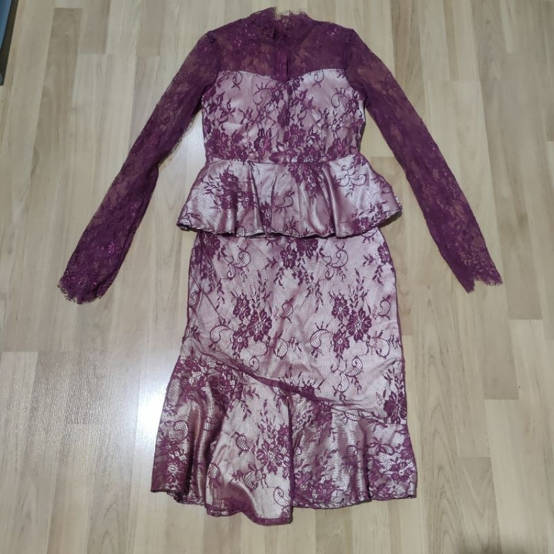 Vshopbrand - เดรสลูกไม้