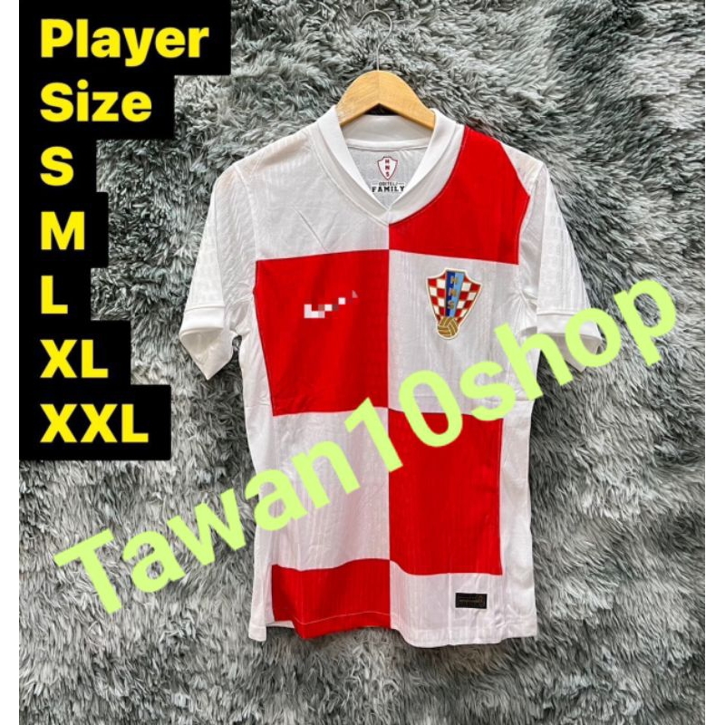ทีมชาติโครเอเชีย สีขาวแดง 2024 เกรดเพลเยอร์ (player)