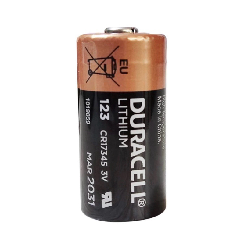 Duracell CR123A/123/CR123/CR17345 3V Lithium แบ่ง1ก้อน(ใส่เครื่องกระตุ้นหัวใจ) ของแท้(SGP)