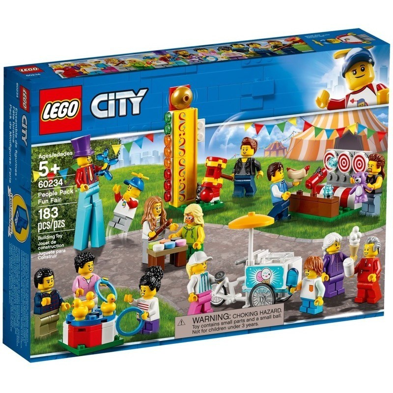 พร้อมส่ง LEGO City 60234 People Pack - Fun Fair {สินค้าใหม่มือ1 กล่องสวย ลิขสิทธิ์แท้ 100%}