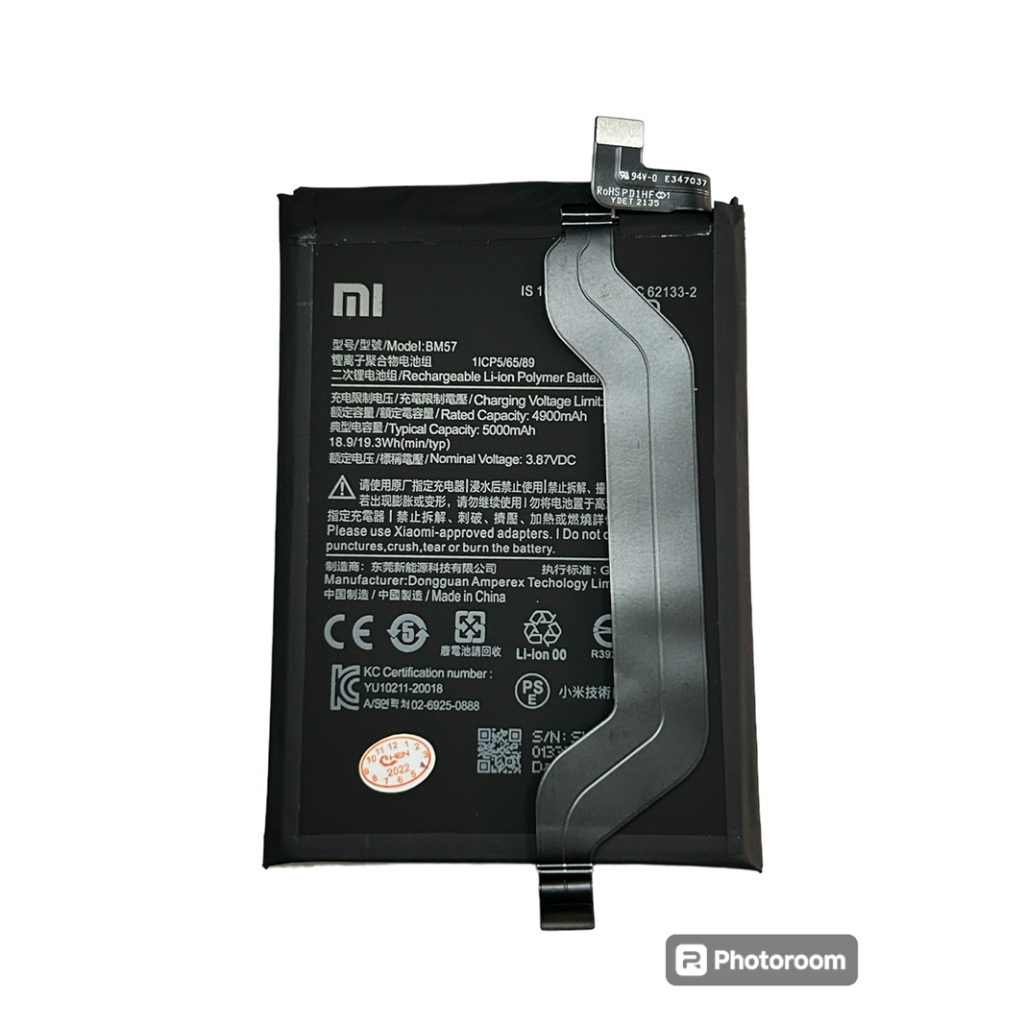 แบตเตอรี่BM57 แบตเตอรี่ แท้ For Xiaomi Mi Redmi Note 10 BM57