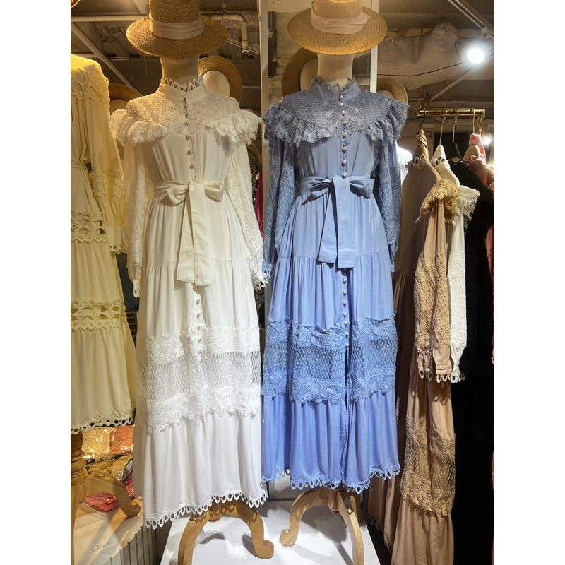 Dress ลุกไม้งานยาวสายเดรสไม่ควรพลาด