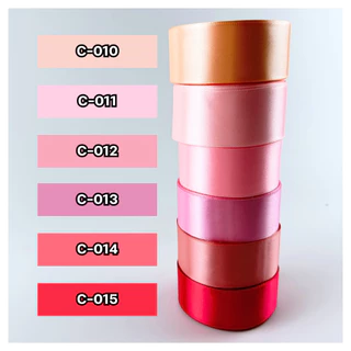 ริบบิ้นซาติน4cm. (25หลา) ริบบิ้น4cm ยาว22เมตร พร้อมส่ง| rb014022