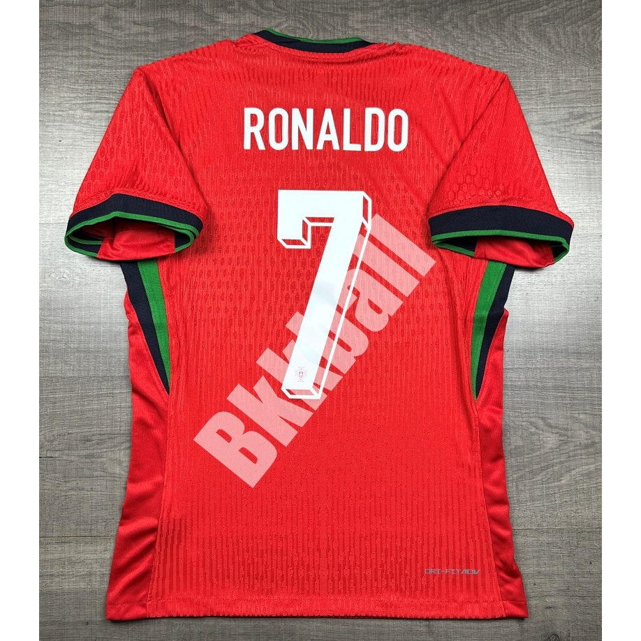 Player - เสื้อฟุตบอล ทีมชาติ Portugal Home โปรตุเกส เหย้า Euro ยูโร 2024 7 RONALDO