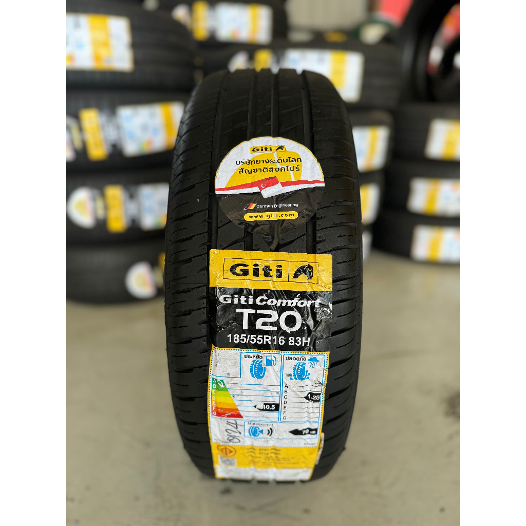 ยาง Giti รุ่น T20 ขนาด 165/60R14 185/65R14 205/70R15 225/60R16 235/60R16