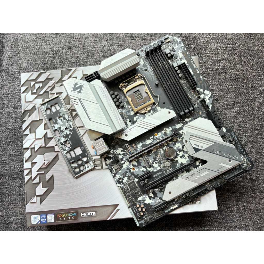 1200 ASROCK H470 STEEL LEGEND ครบกล่อง