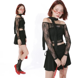 kome.offi เสื้อลูกไม้ lela lace collection