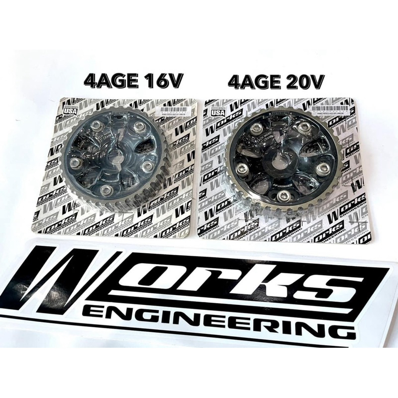 Works engineering cam gears Toyota 4AGE16V ,4AGE20V ,3SGTE ,1JZ ,2JZ  สป็อกเกตแคม (ราคาต่อชิ้น)