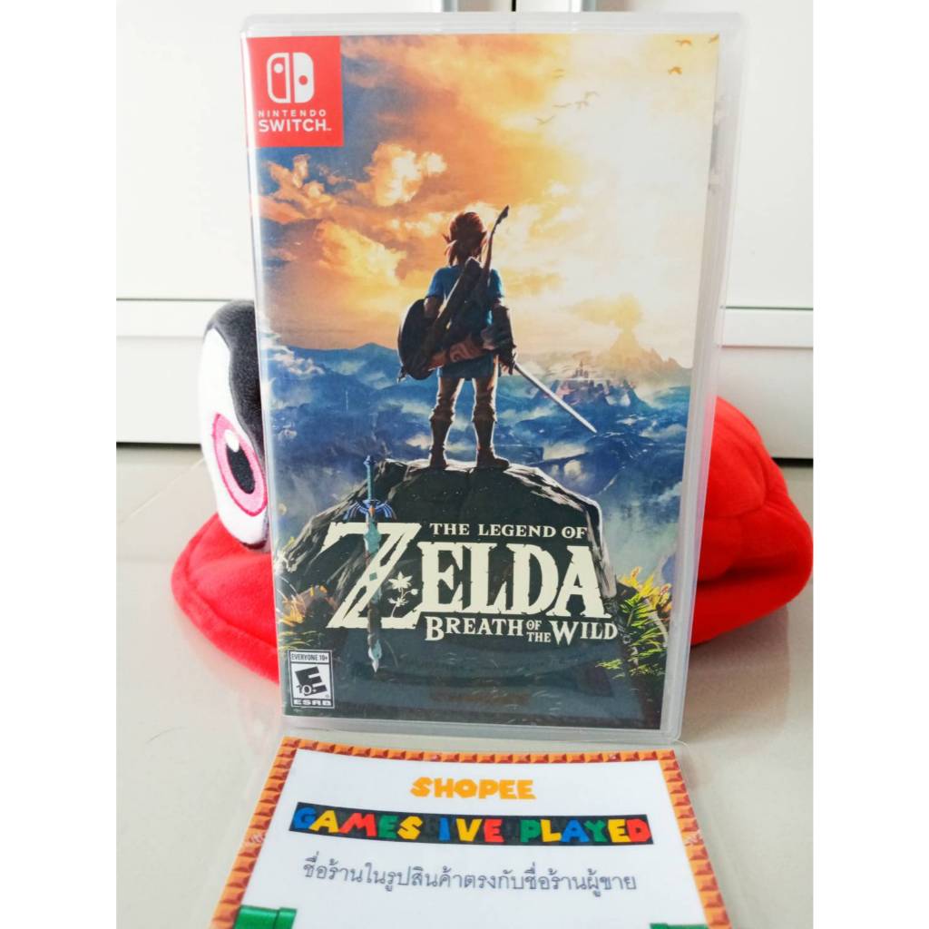 Zelda Breath of the Wild เกมมือสอง Nintendo Switch
