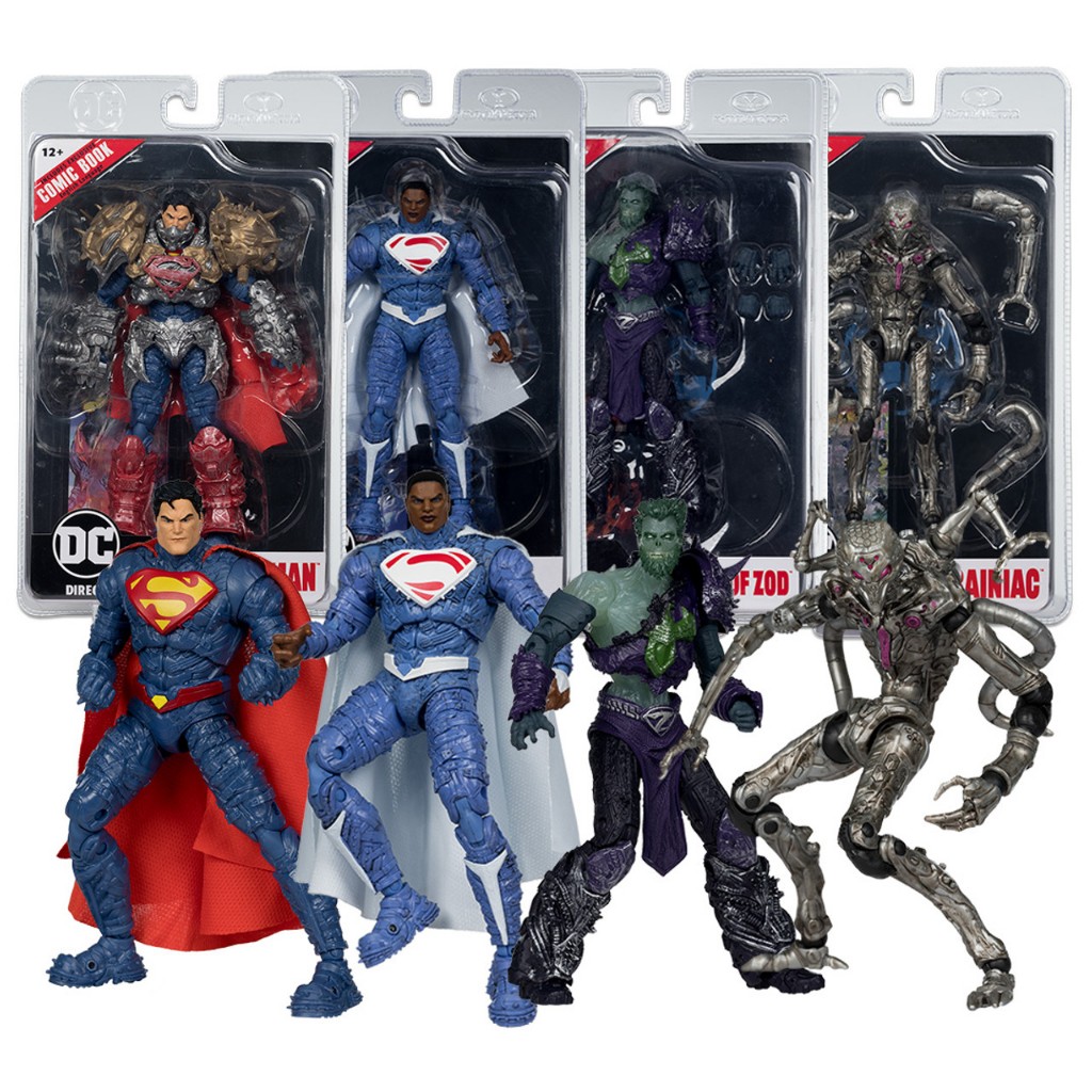 Mcfarlane Toys (PAGE PUNCHERS) 7" : FIGURE WITH COMIC SUPERMAN WV5 (GOLD LABEL) มีให้เลือก 5 แบบ