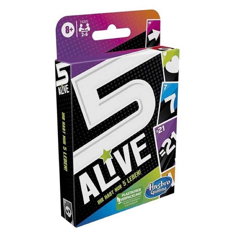Five alive 5 alive พร้อมส่ง เกมกระดาน Five Alive Card Game เรียนรู้ง่าย สําหรับครอบครัว